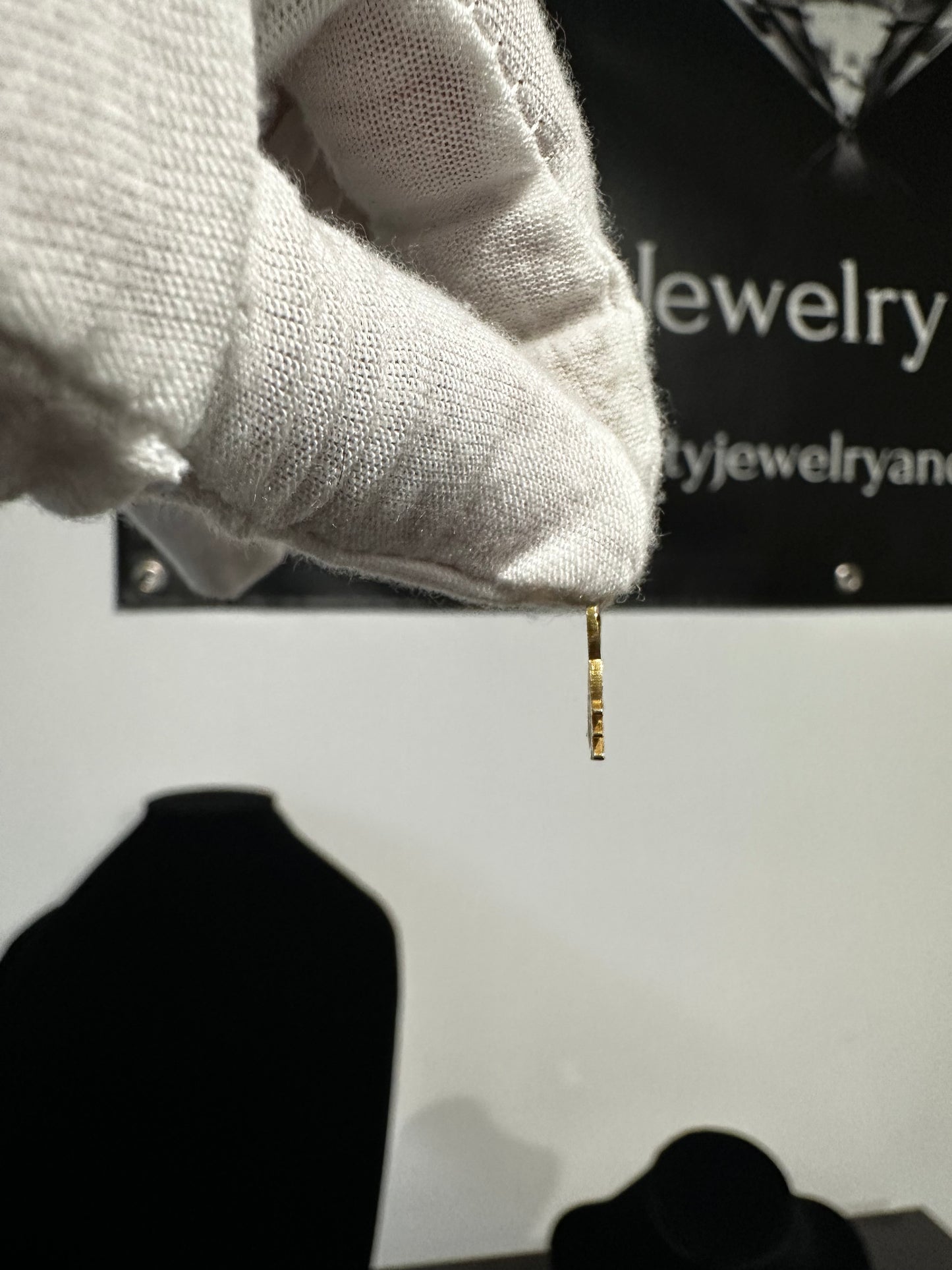 10K “Hello Kitty” Nugget Pendant