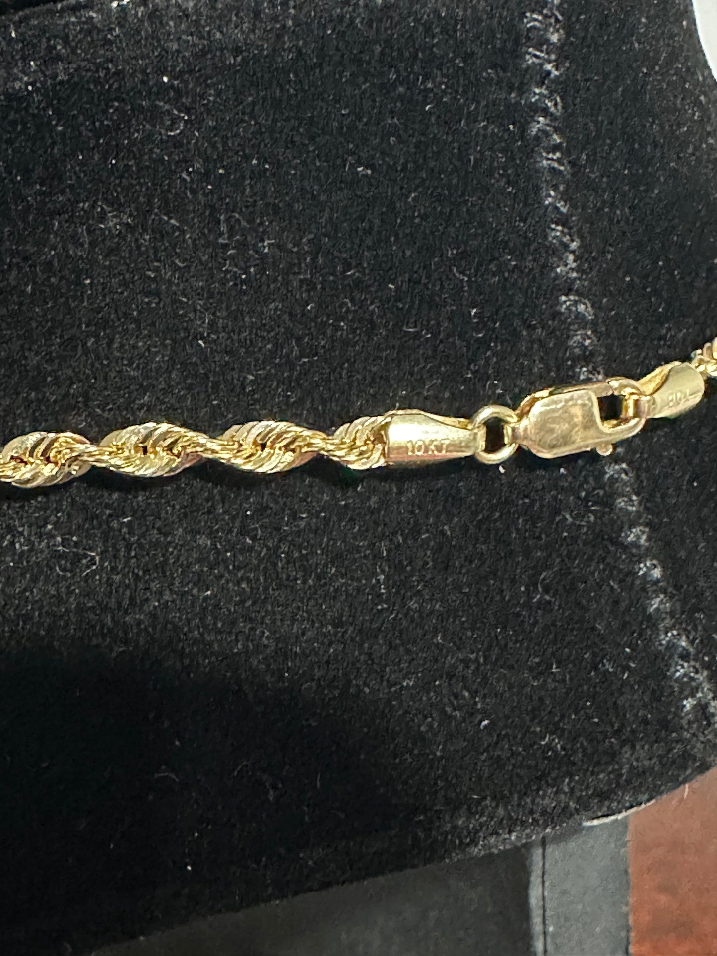 10K Italian Rope Chain 20”