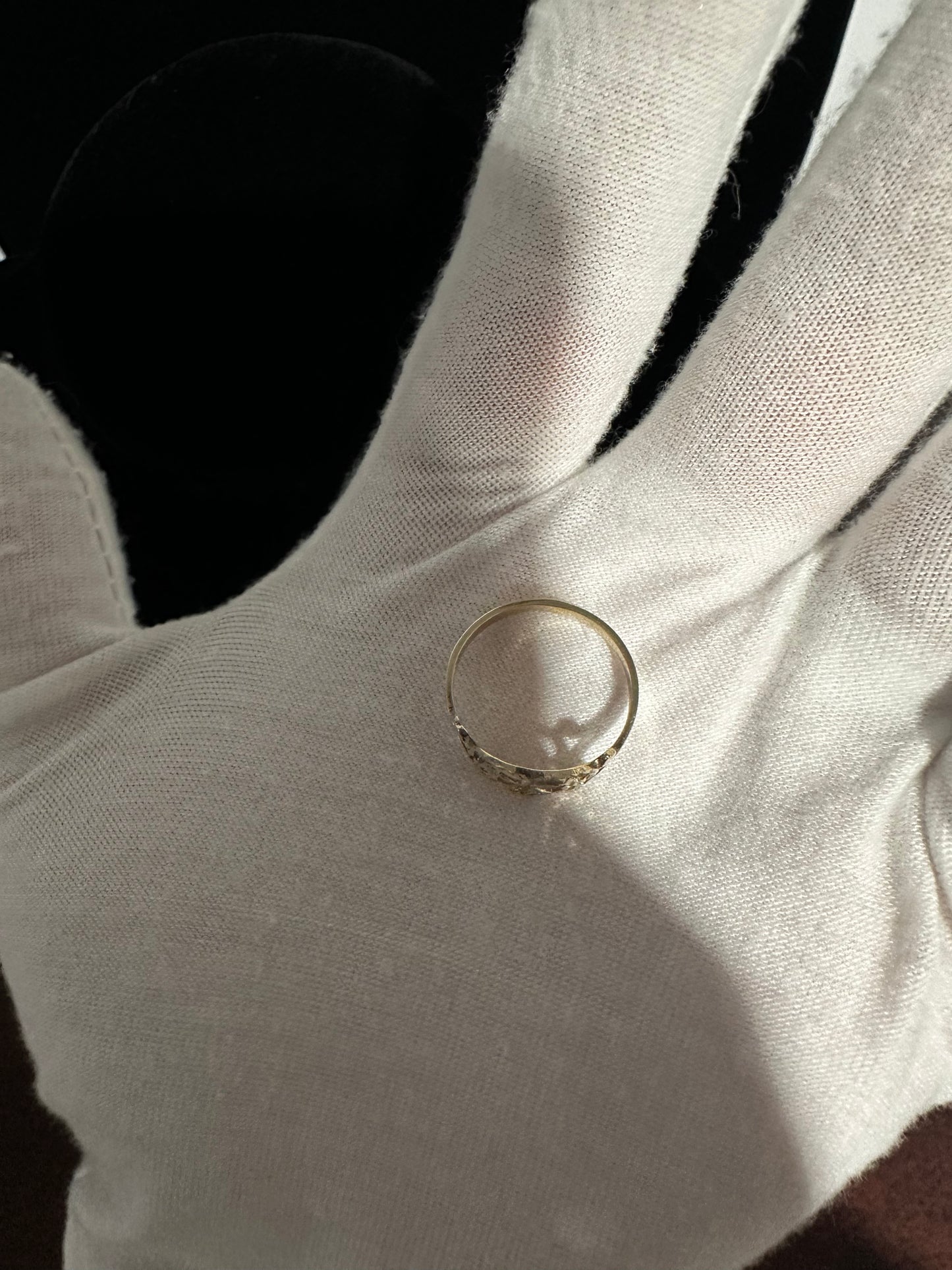 10K Jesus Ring Size 6