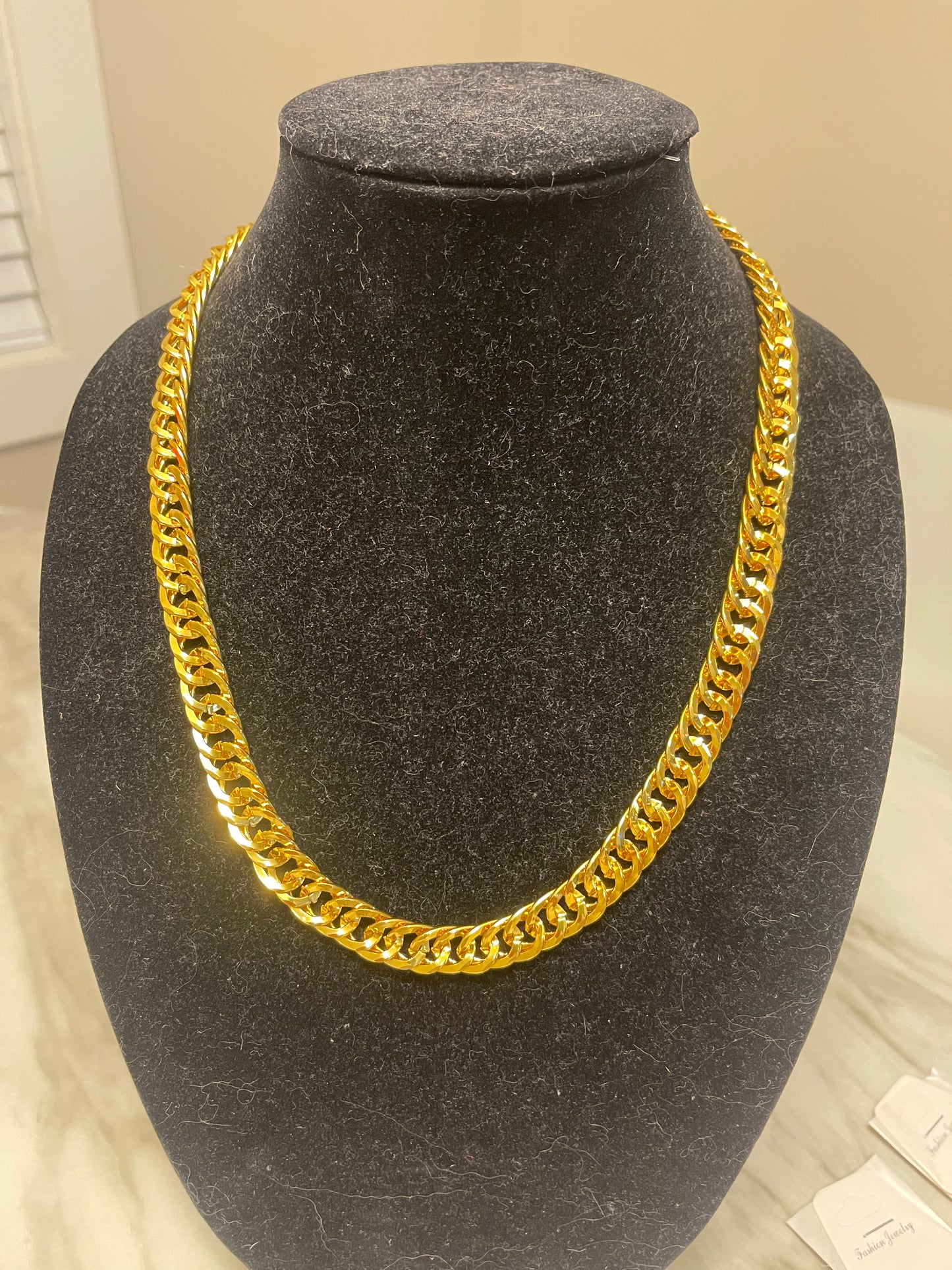 22” Vintage Style Gold Plated Chain