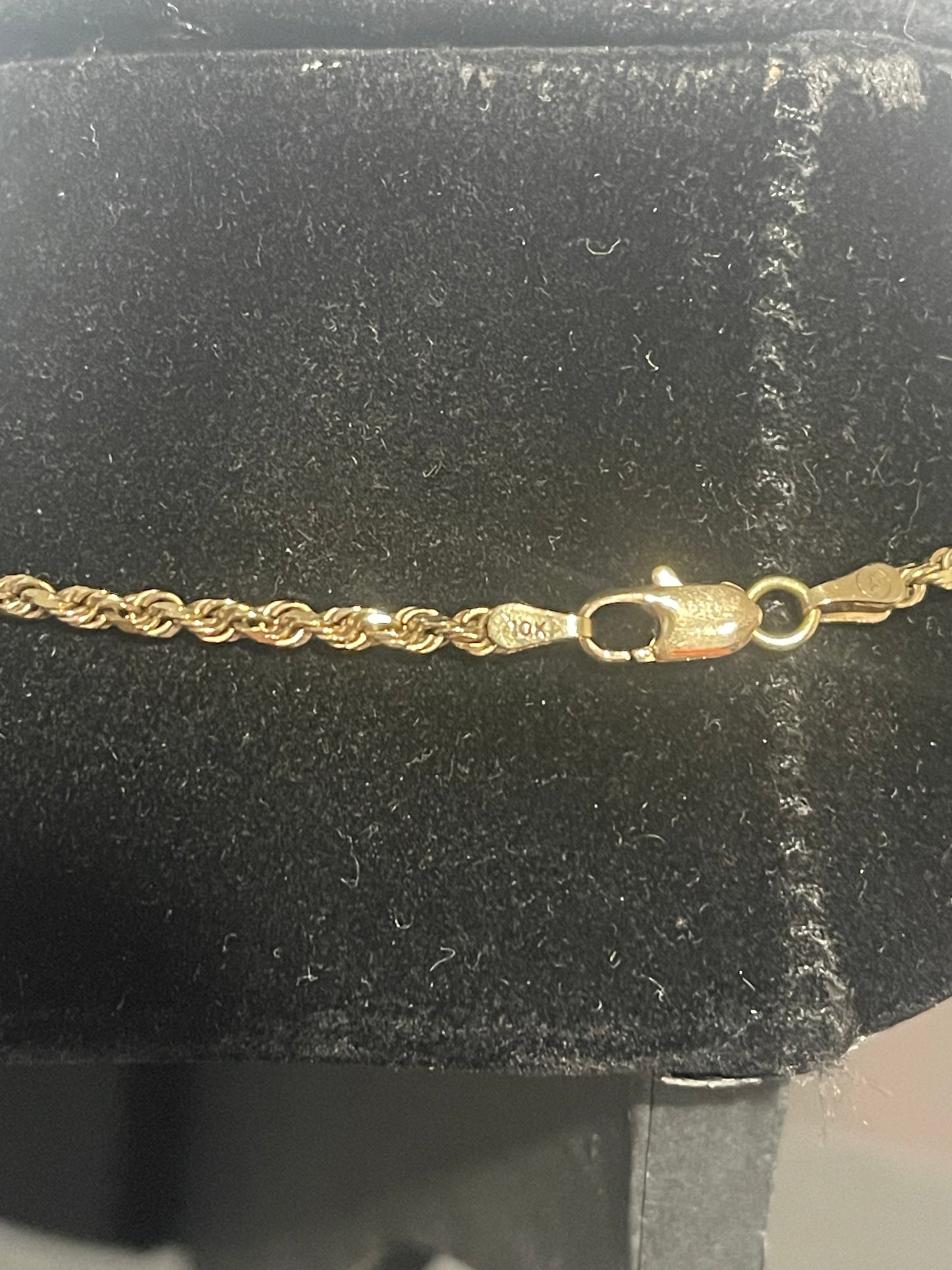 10K 18.5” Solid Rope + Crucifix Combo