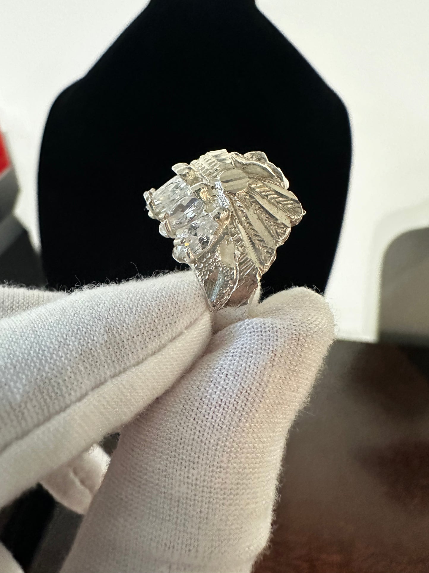 Silver Chief Ring Size 7