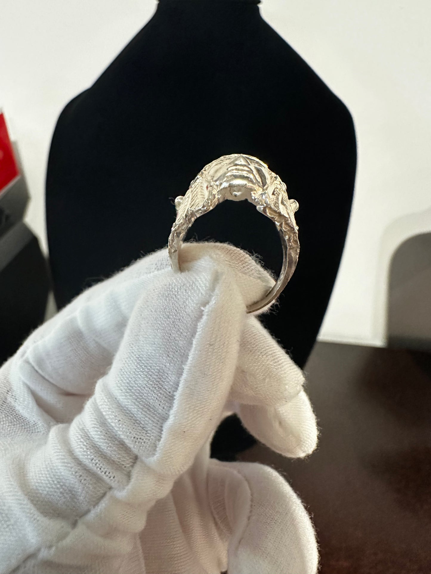 Silver Chief Ring Size 7