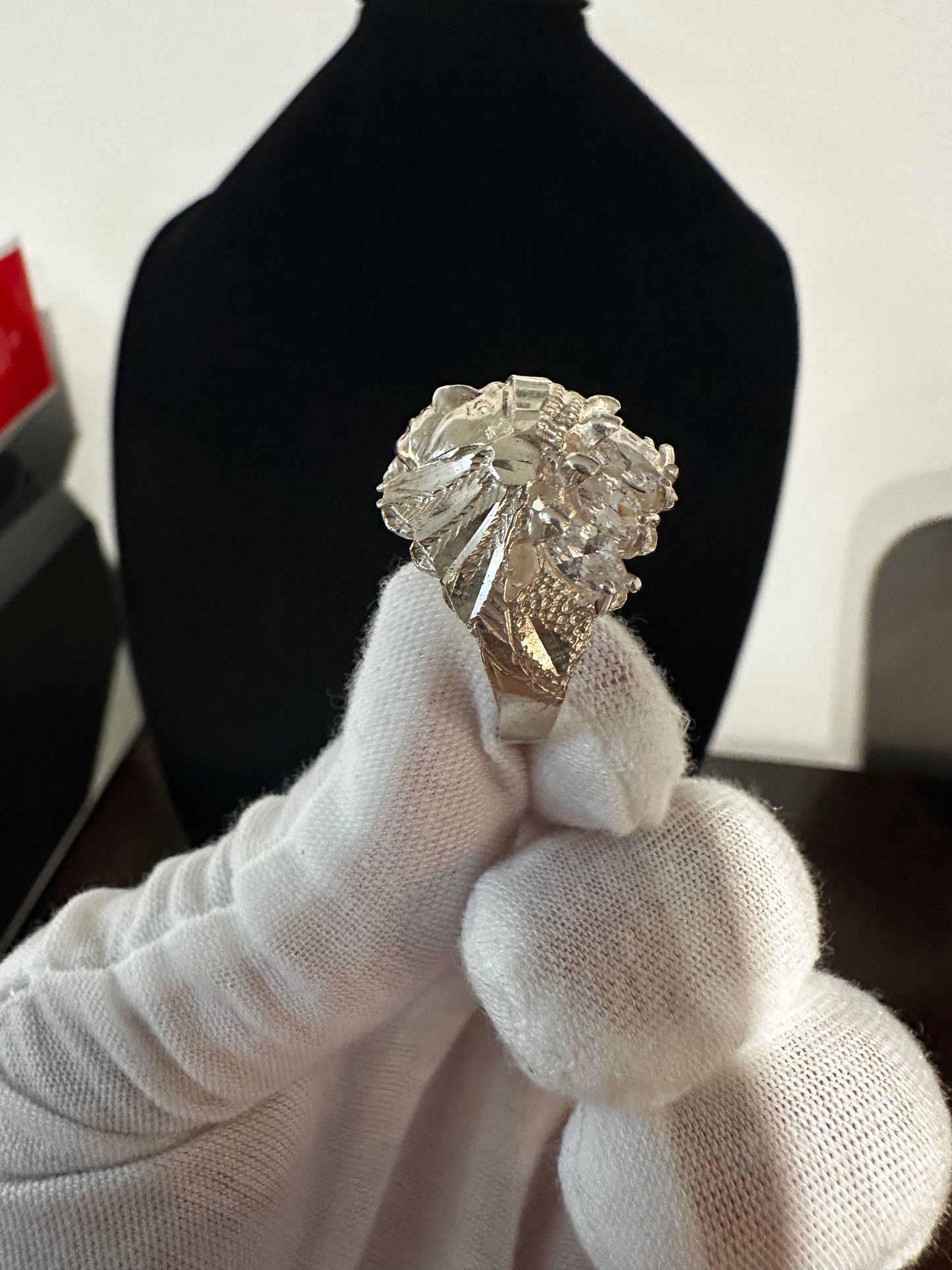 Silver Chief Ring Size 7