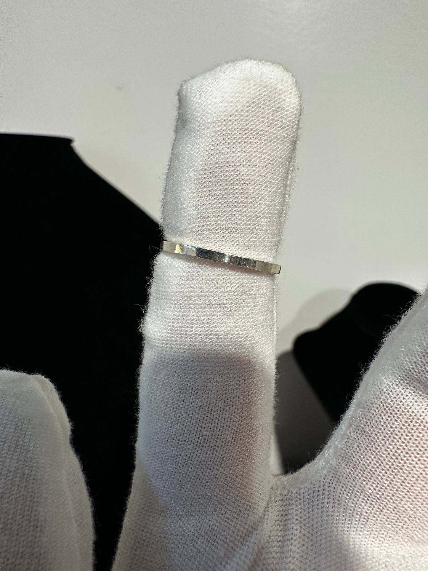 Silver Butterfly Ring Size 6.25