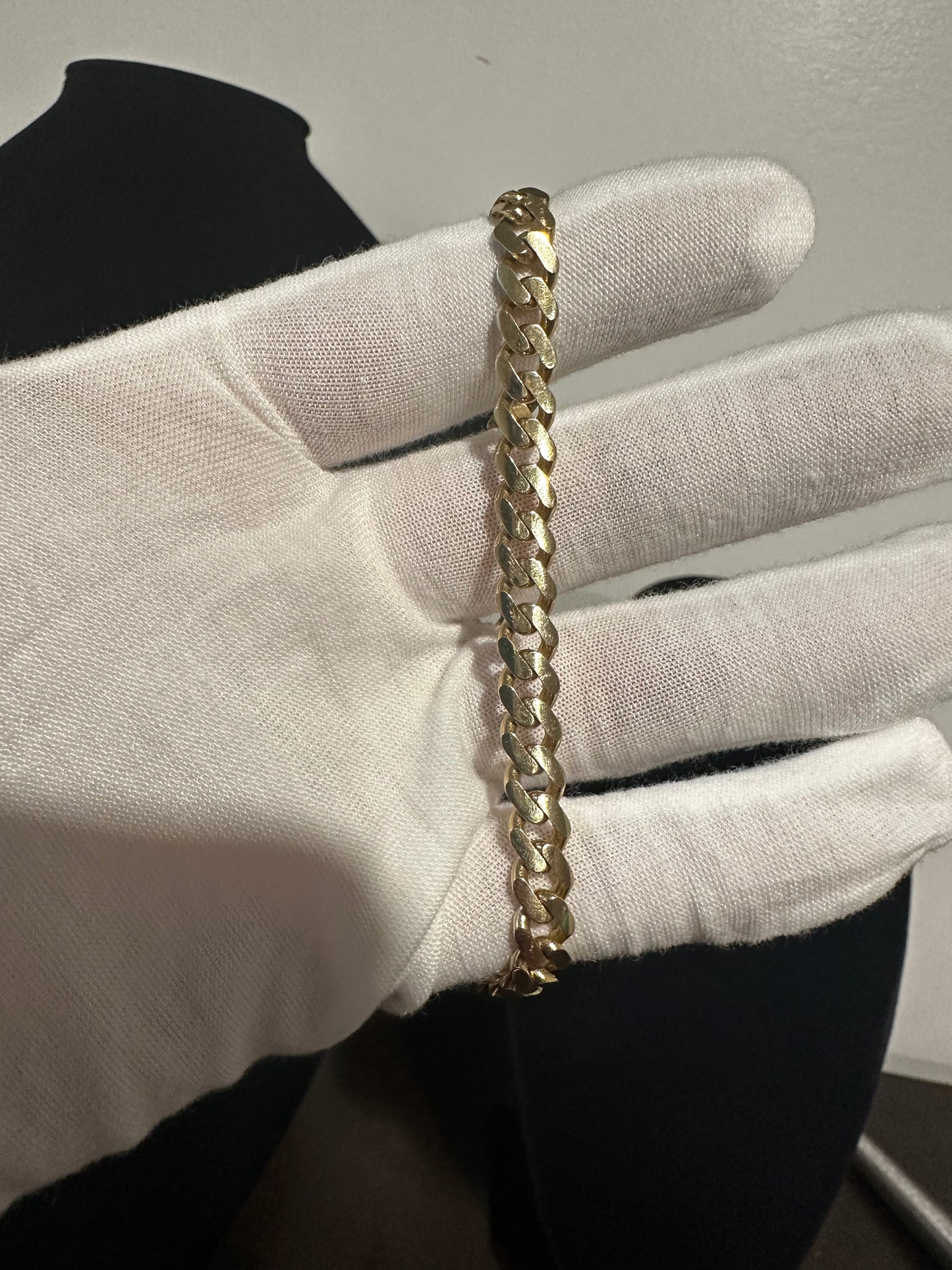 10K Monaco Bracelet 8.5”
