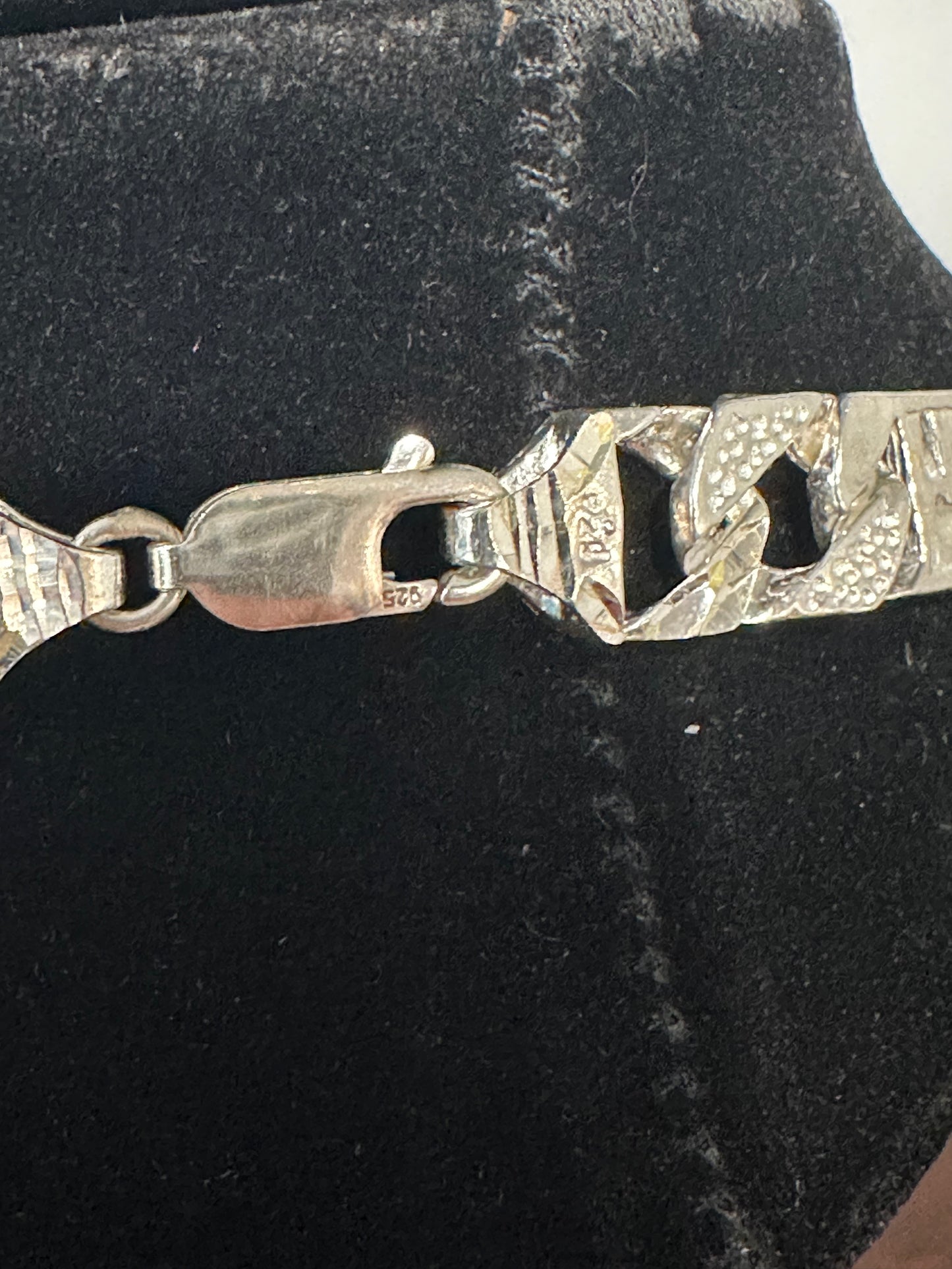 Silver DC Medusa Chain 24”