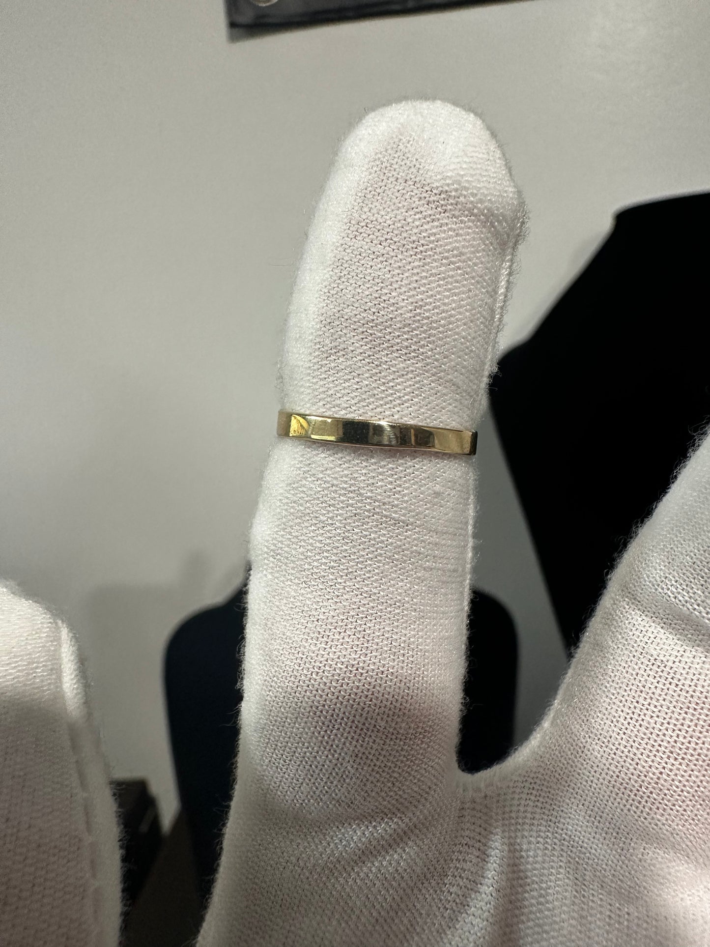 10K Nugget Heart Ring Size 7.5