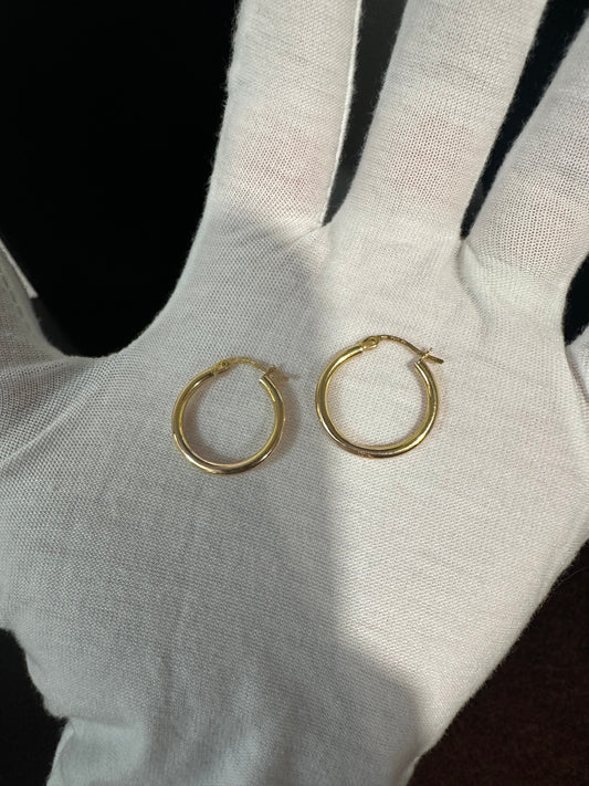 10K Hoop Earrings