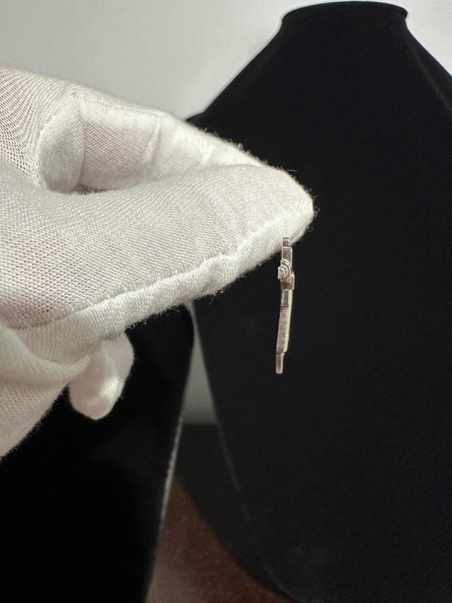 Silver Uzi Pendant