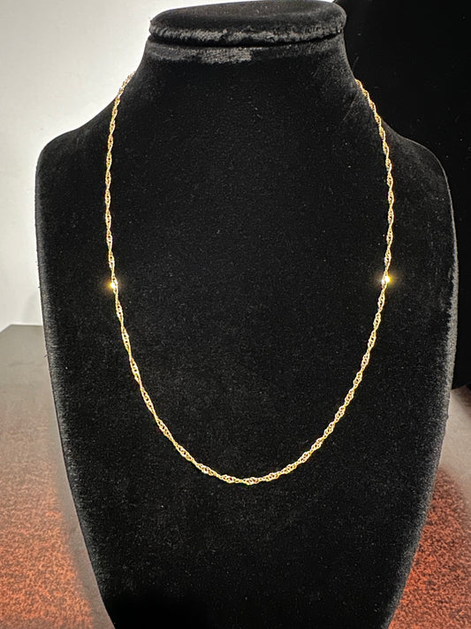 10K Singapore Chain 18”