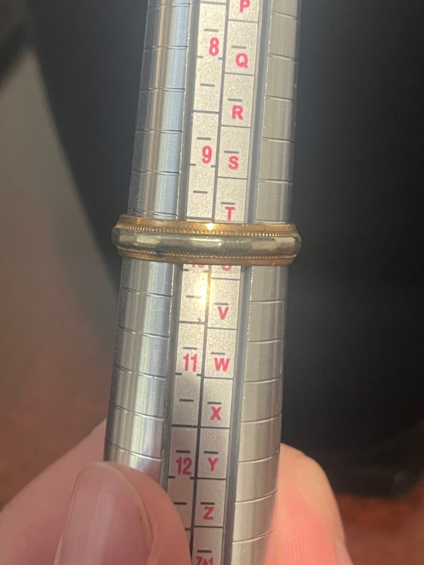 10K White/Rose Gold Ring
