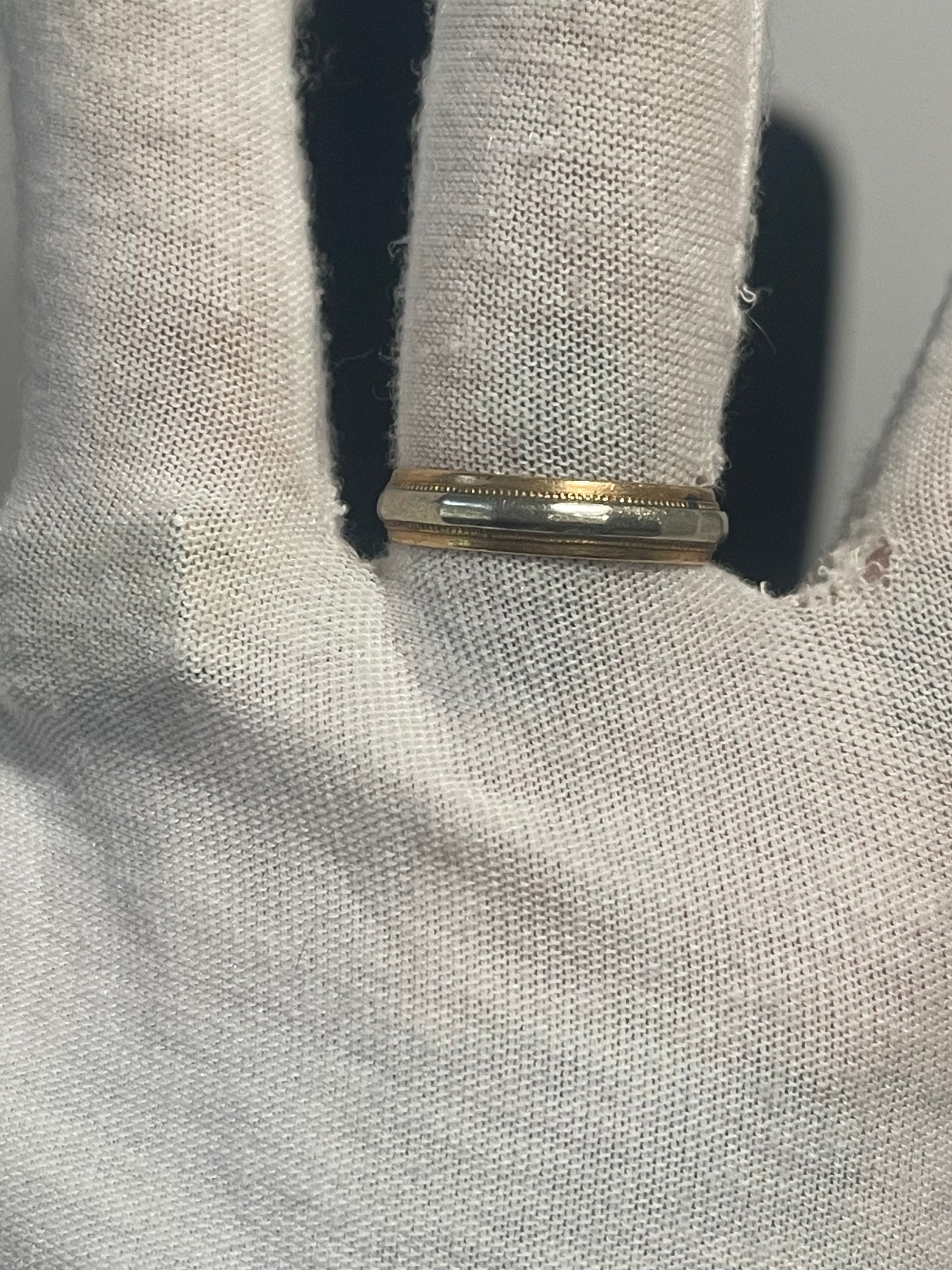 10K White/Rose Gold Ring