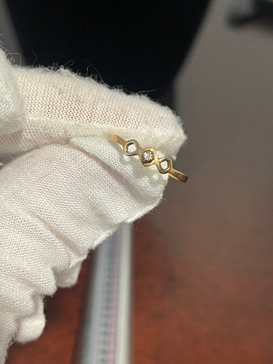 10K Diamond Ring