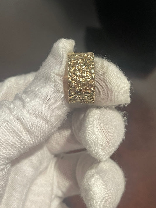 10K Nugget Ring