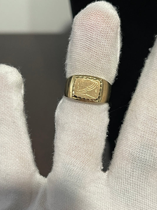 14Kt Gold Signet Ring