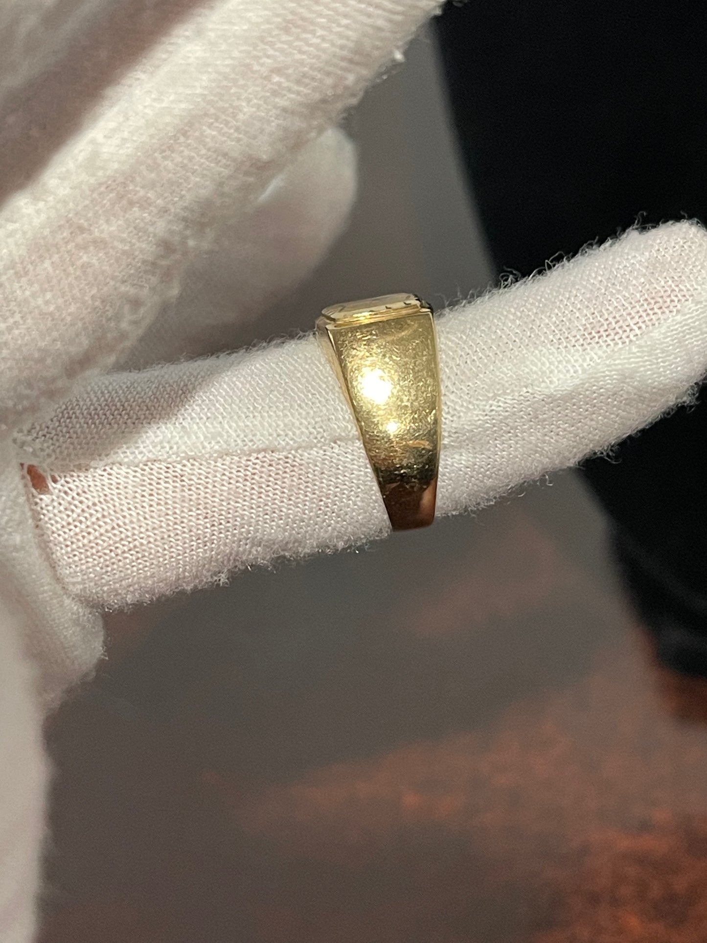 14Kt Gold Signet Ring