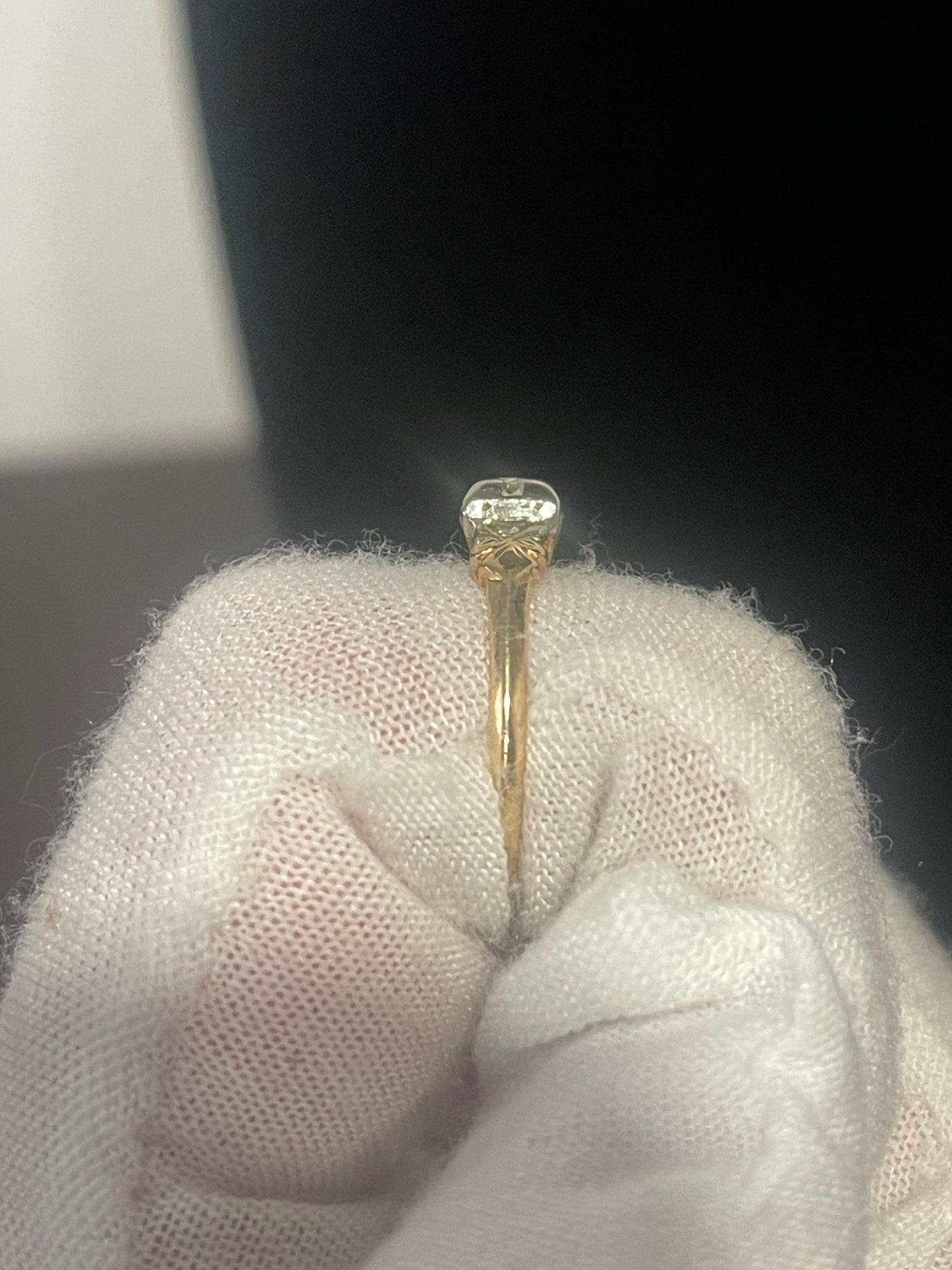 14K Diamond Ring