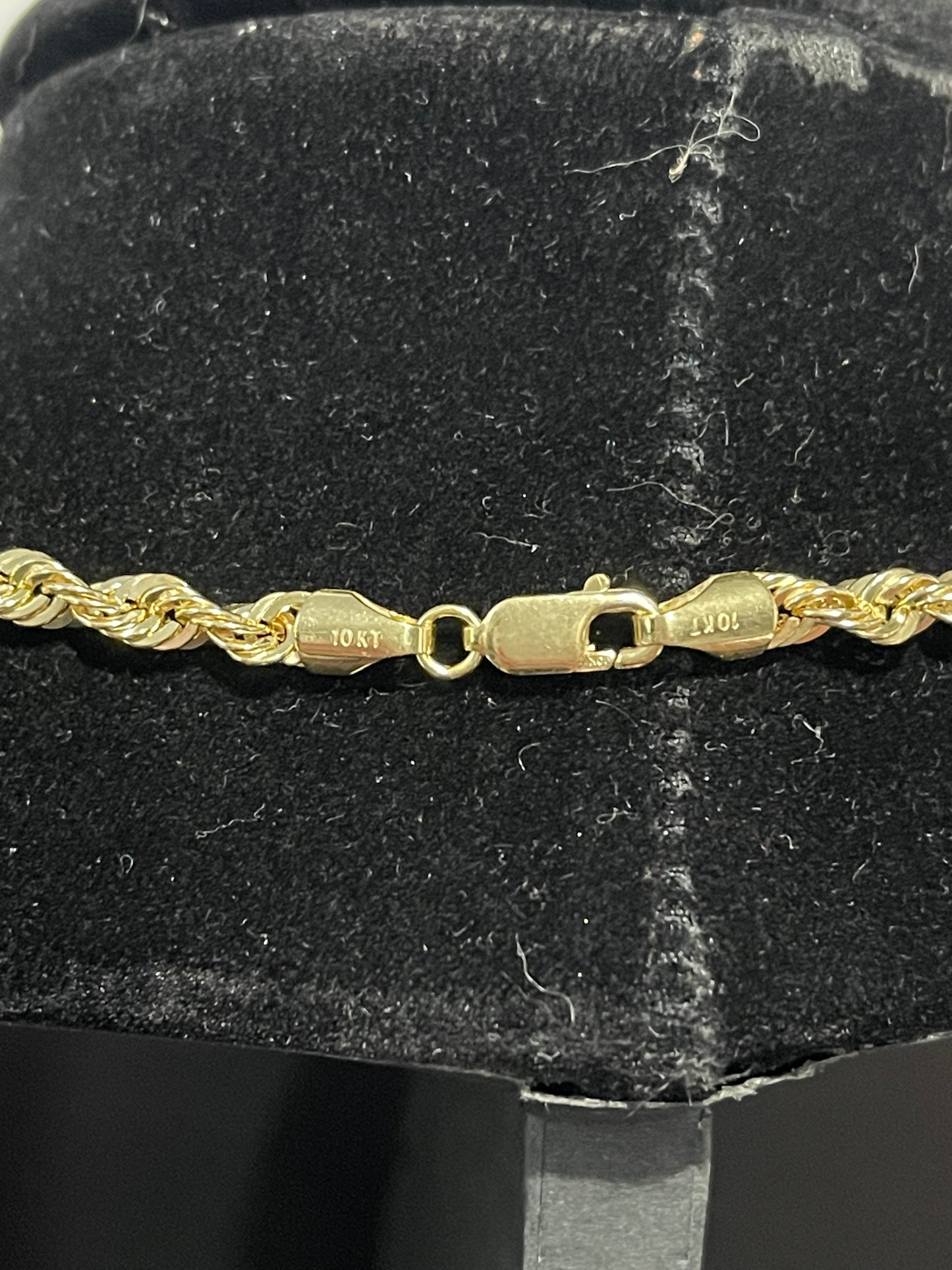 10K Rope Chain 20”