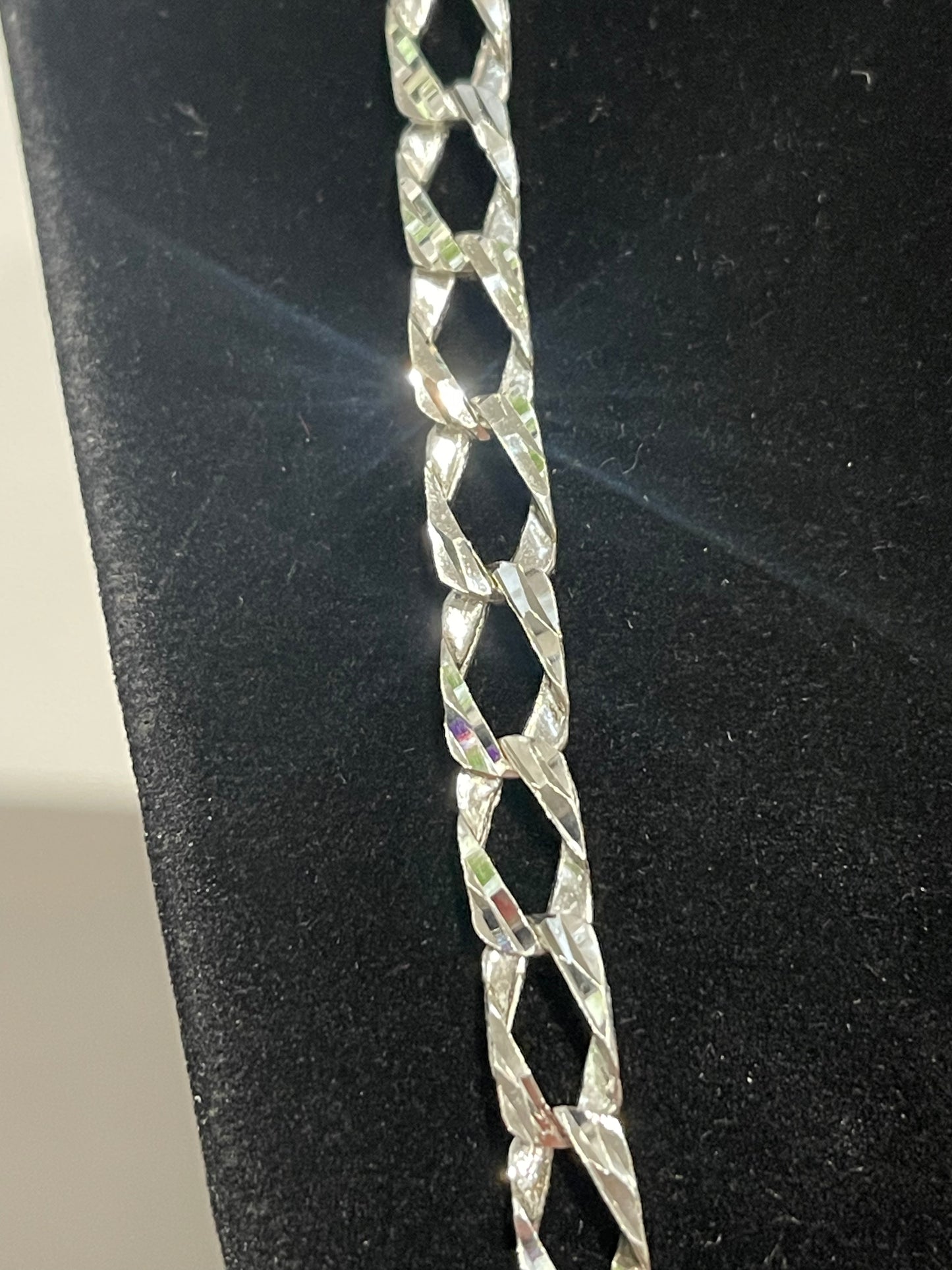 Silver DC Chain 24”