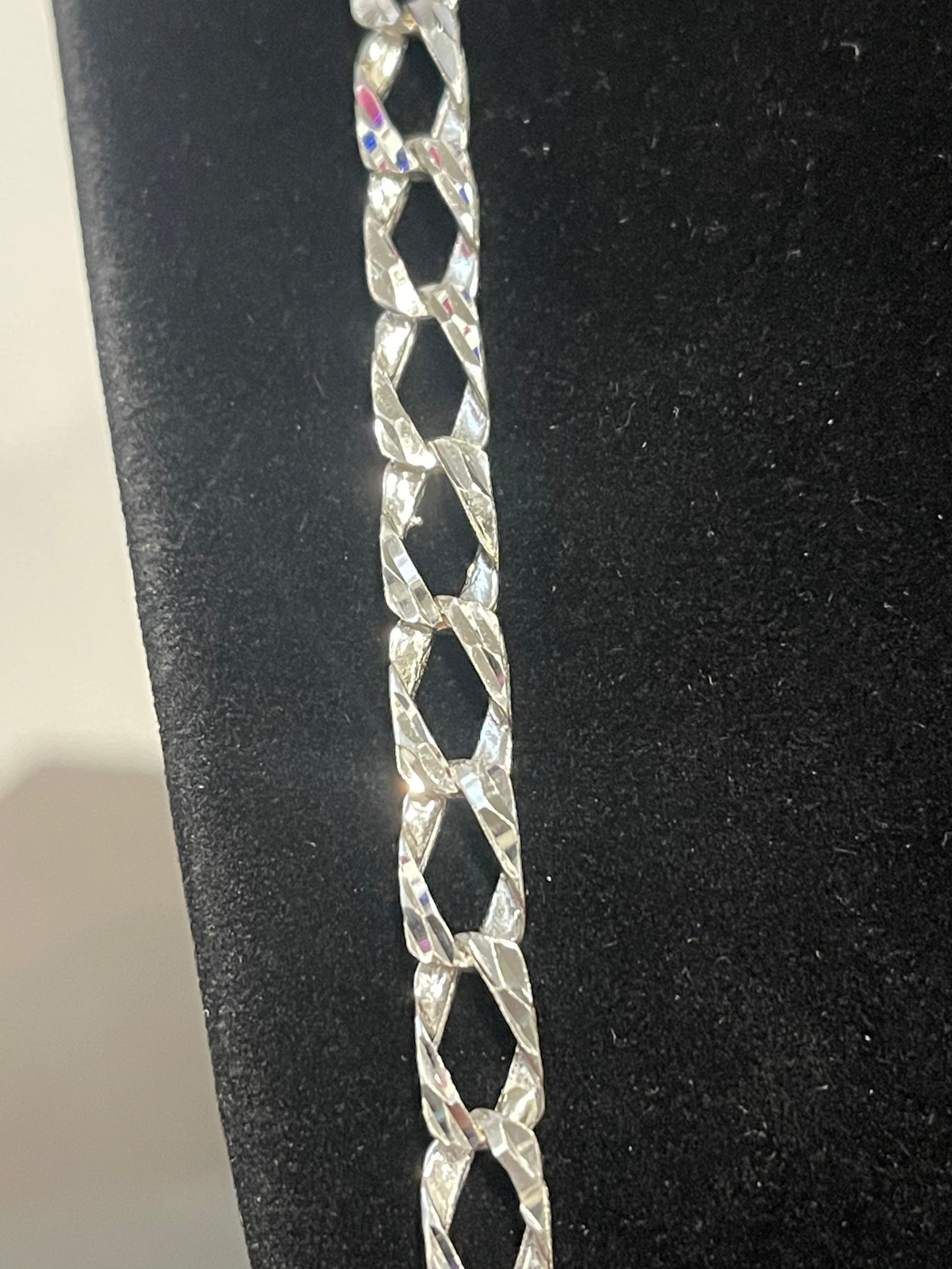 Silver DC Chain 26”