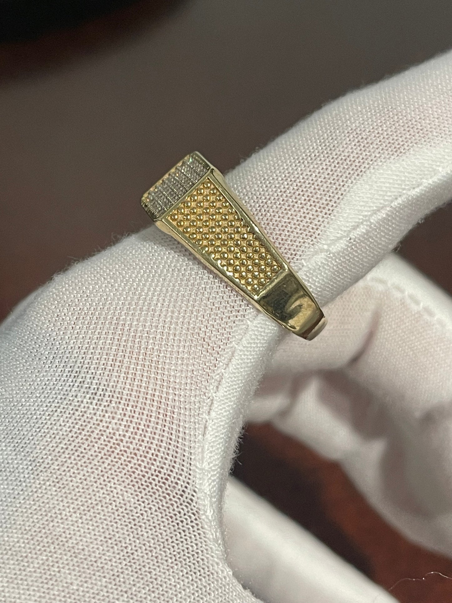 10K Diamond Ring