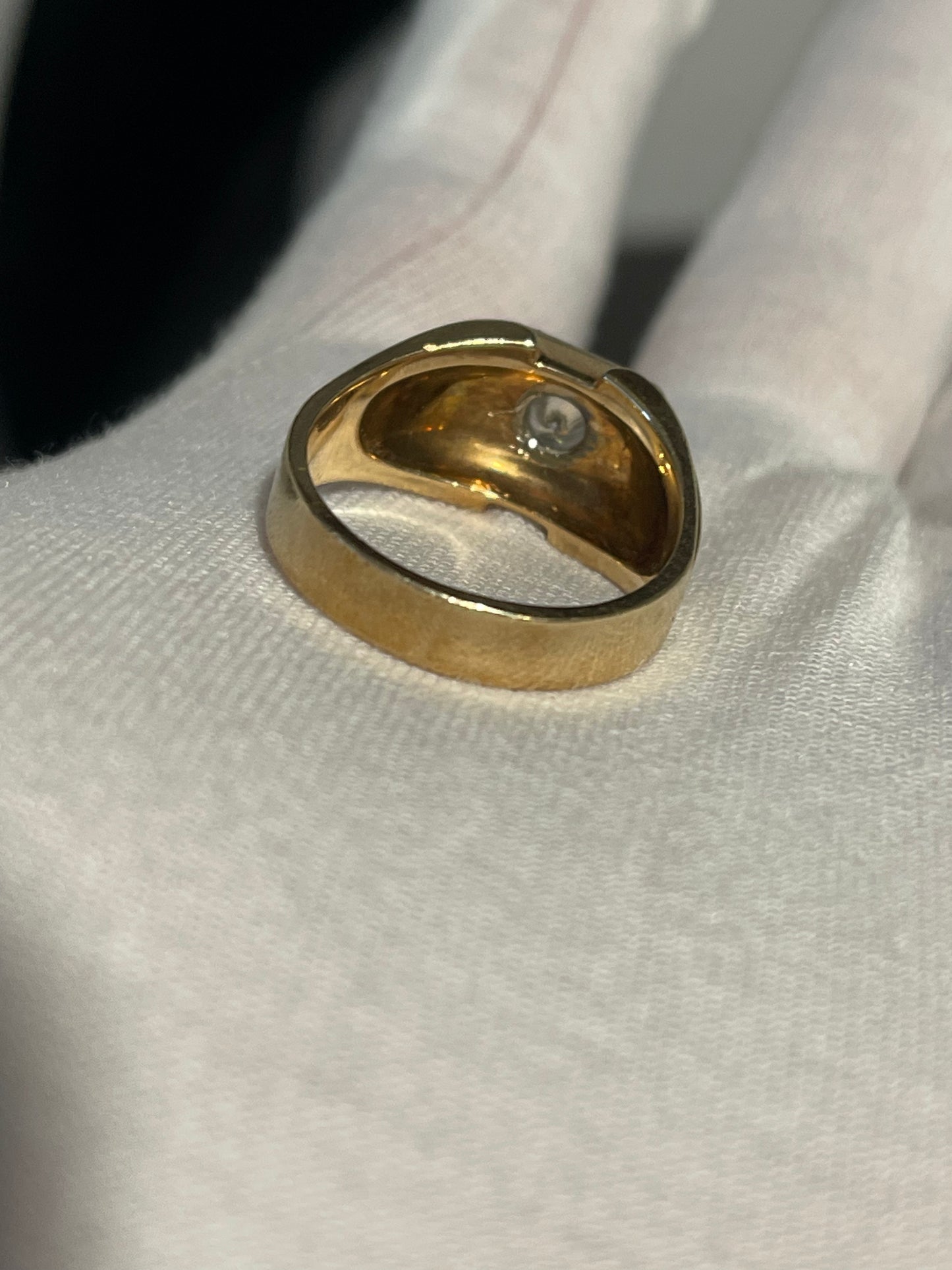10K Natural Diamond Ring