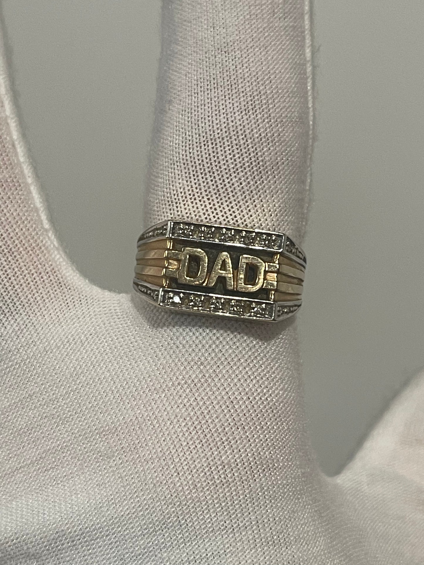 10K “DAD” Ring