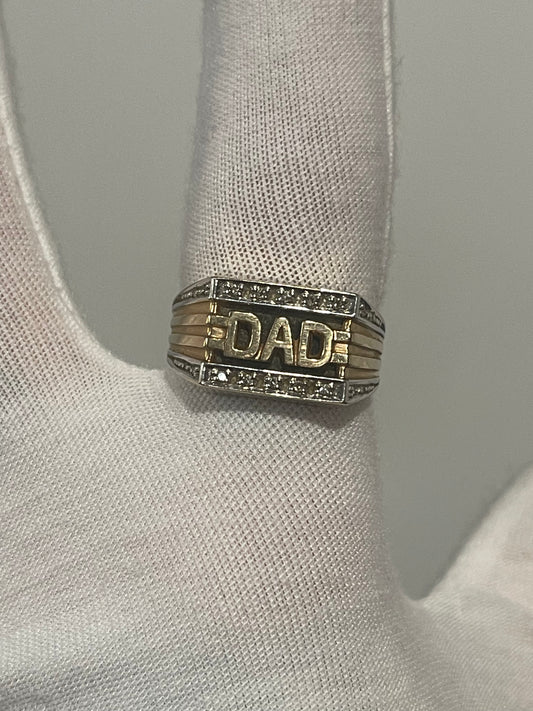 10K “DAD” Ring