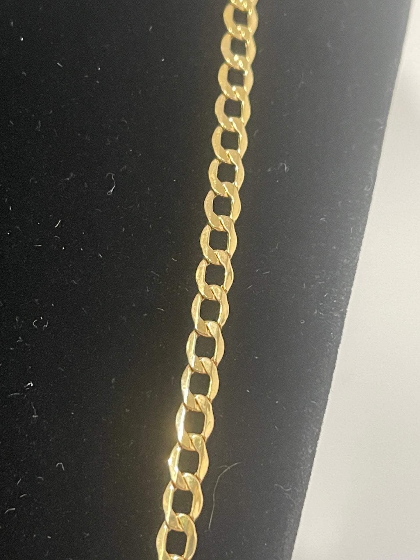 10k Gold 24” Curb Chain