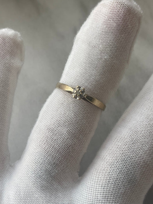 10K Diamond Ring