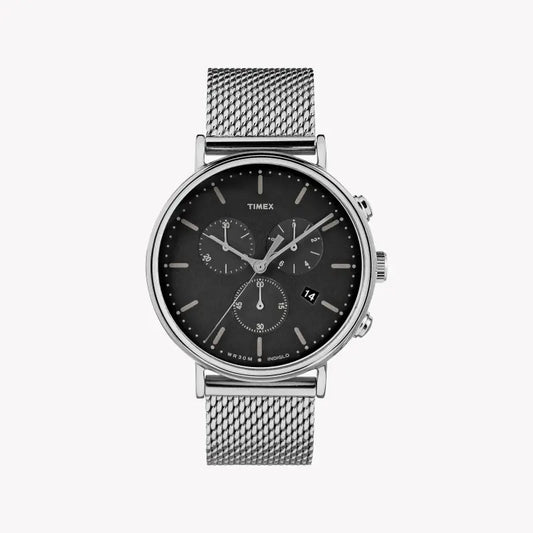 Timex Unisex Brass Silver Watch