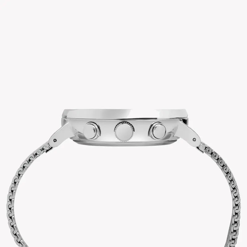 Timex Unisex Brass Silver Watch