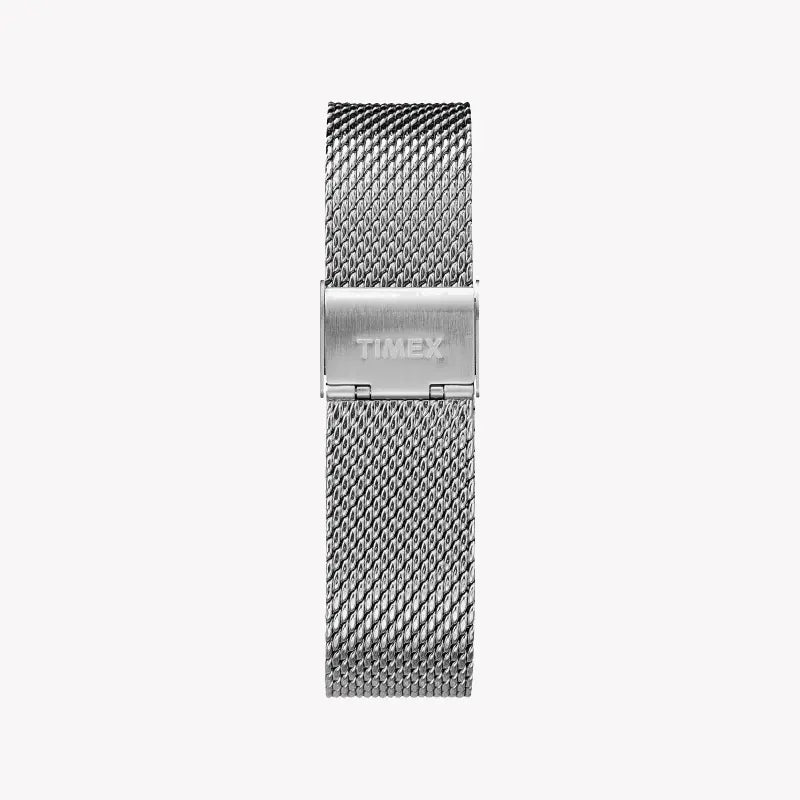 Timex Unisex Brass Silver Watch