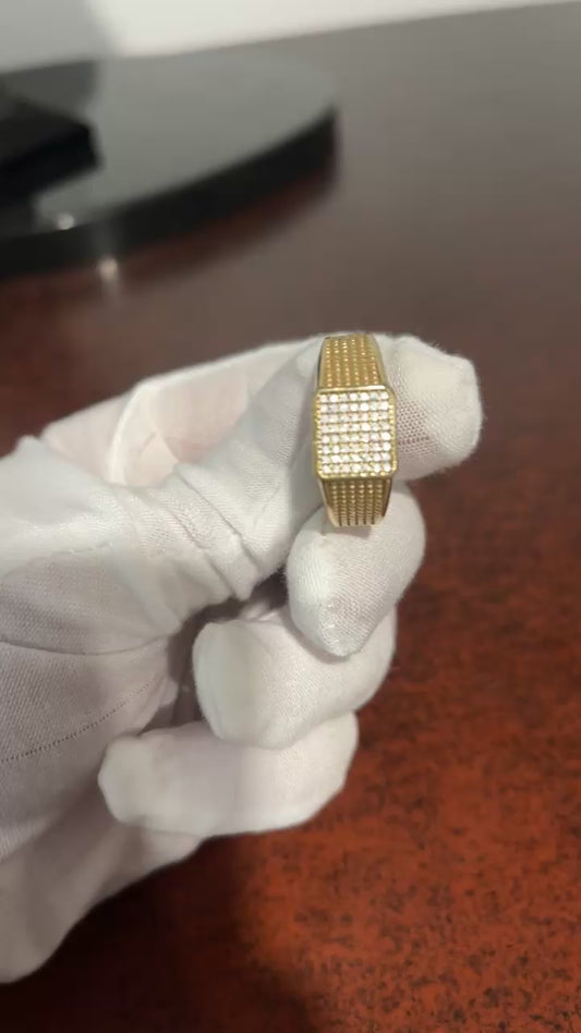 10K Diamond Ring