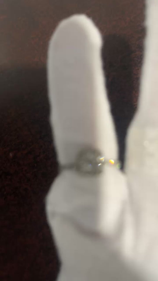 10K Diamond Engagement Ring